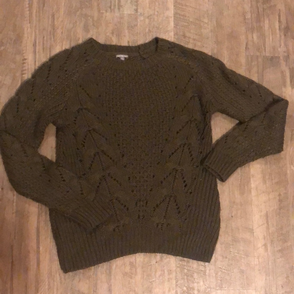 Olive Green Charlotte Russe Sweater
